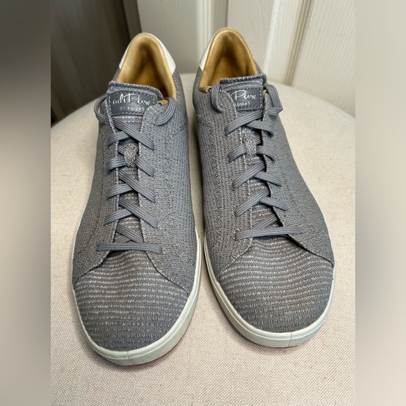Adidas Mens AdiPure SP Gray Knit Spikeless Golf Shoes Sneakers EE9194 Athleisure main image 12